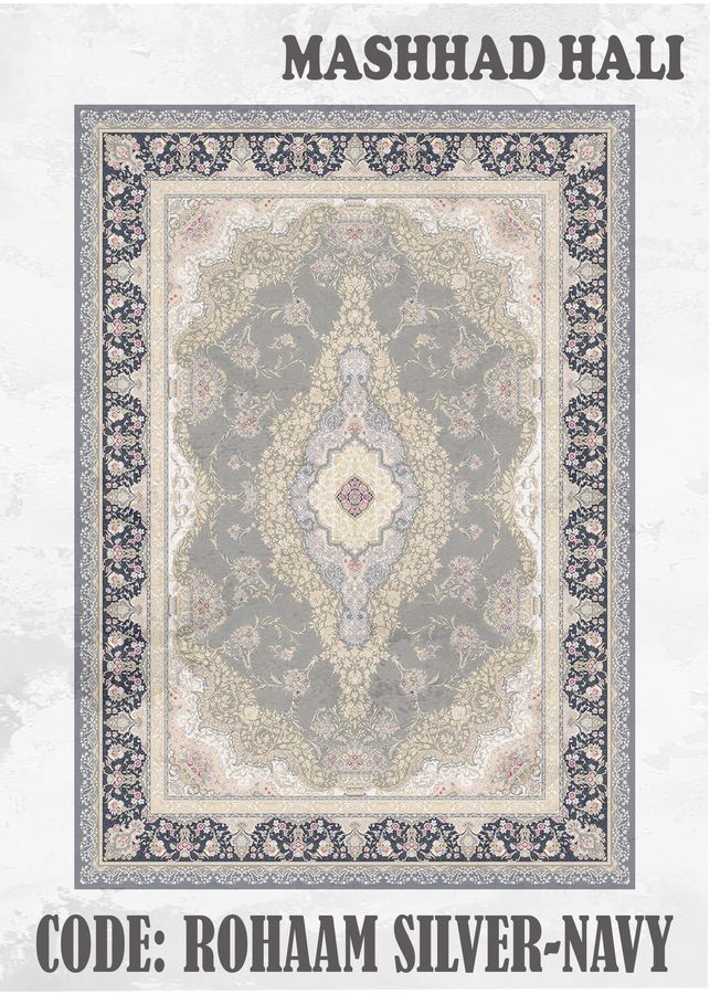 Rohaam Silver / Navy